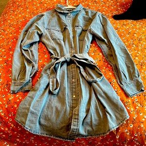 Denim dress